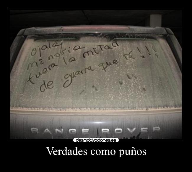 Verdades como puños - 