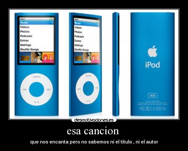 esa cancion - que nos encanta pero no sabemos ni el titulo , ni el autor