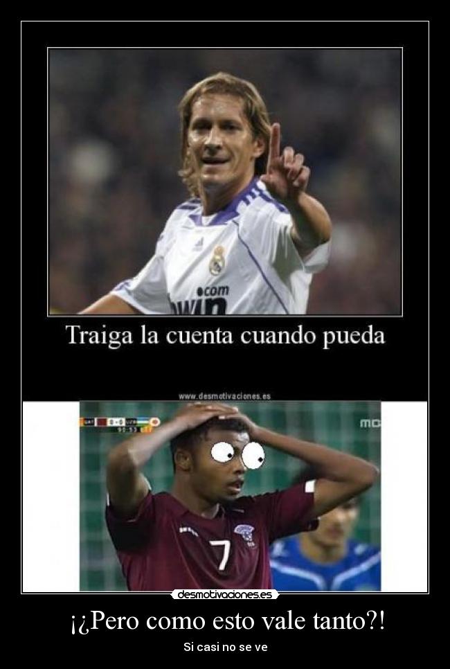 ¡¿Pero como esto vale tanto?! - Si casi no se ve