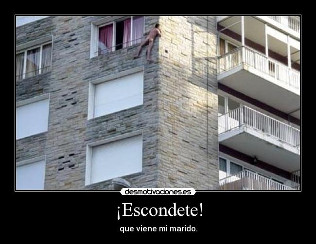 ¡Escondete! -