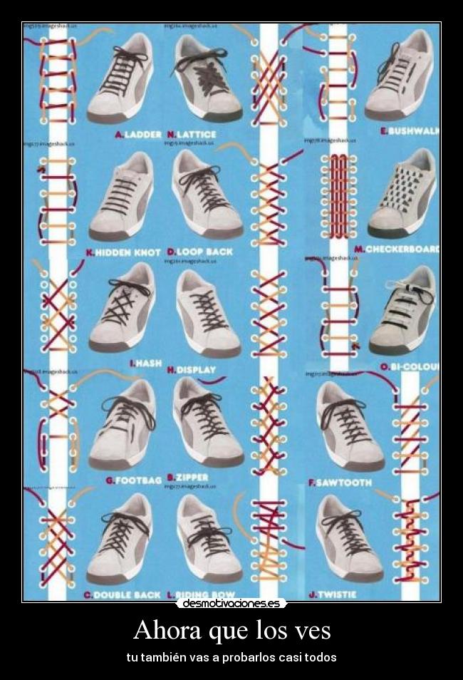 Ahora que los ves - tu también vas a probarlos casi todos