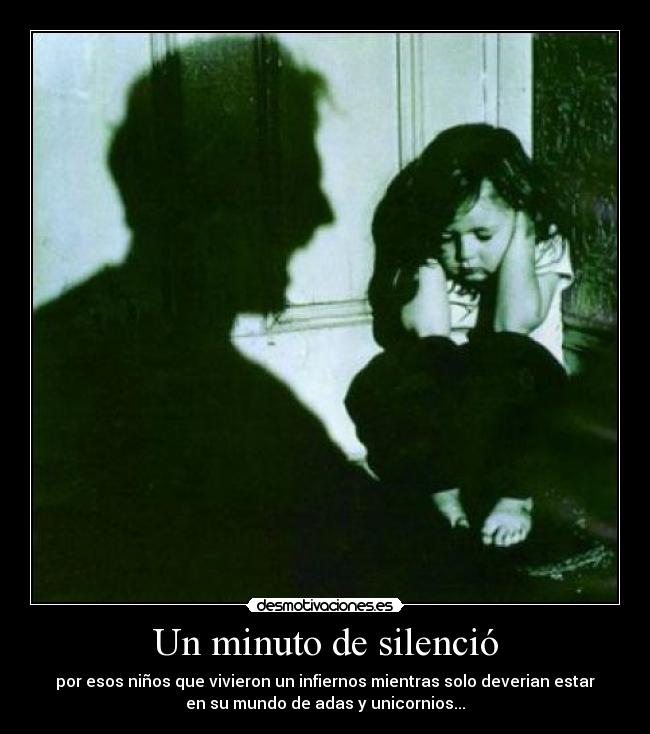 Un minuto de silenció -