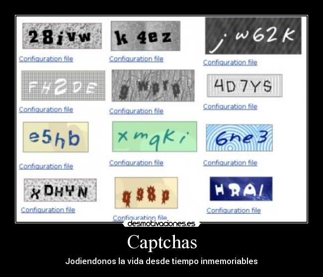 Captchas -
