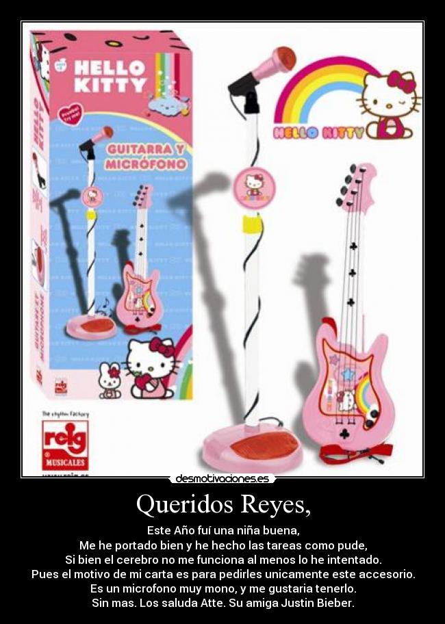 Queridos Reyes, -