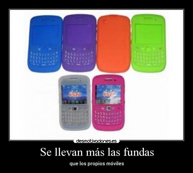 Se llevan más las fundas - que los propios móviles