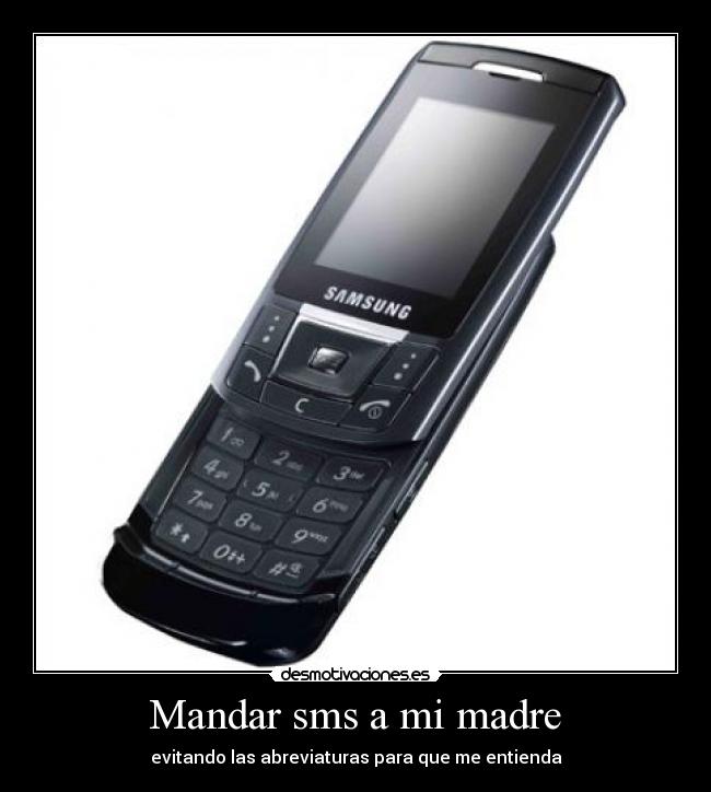  Mandar sms a mi madre  - 