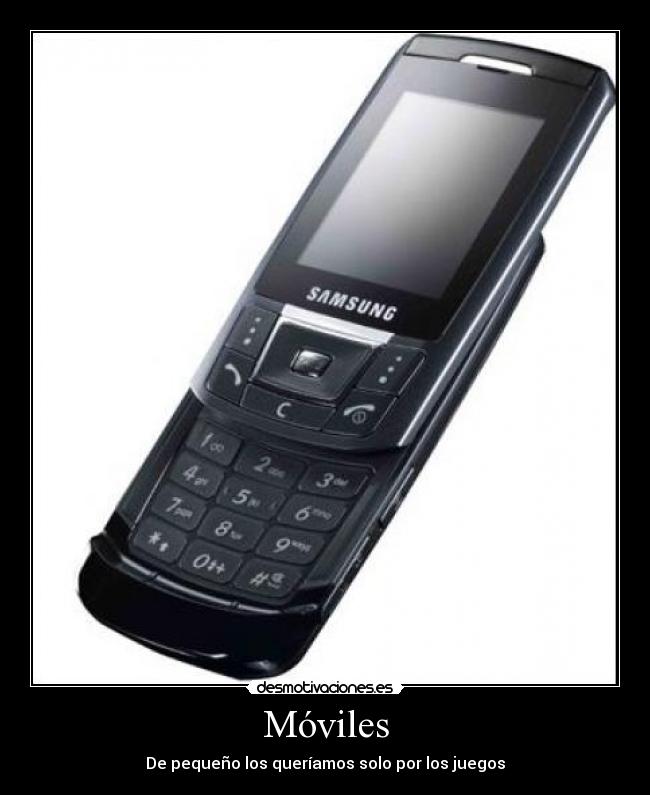 Móviles - De pequeño los queríamos solo por los juegos