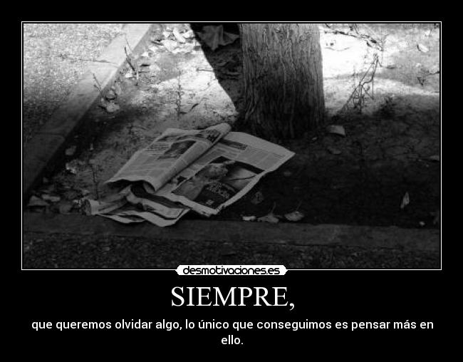 SIEMPRE, - 