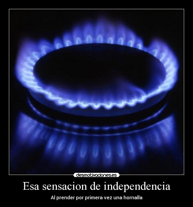 Esa sensacion de independencia - 