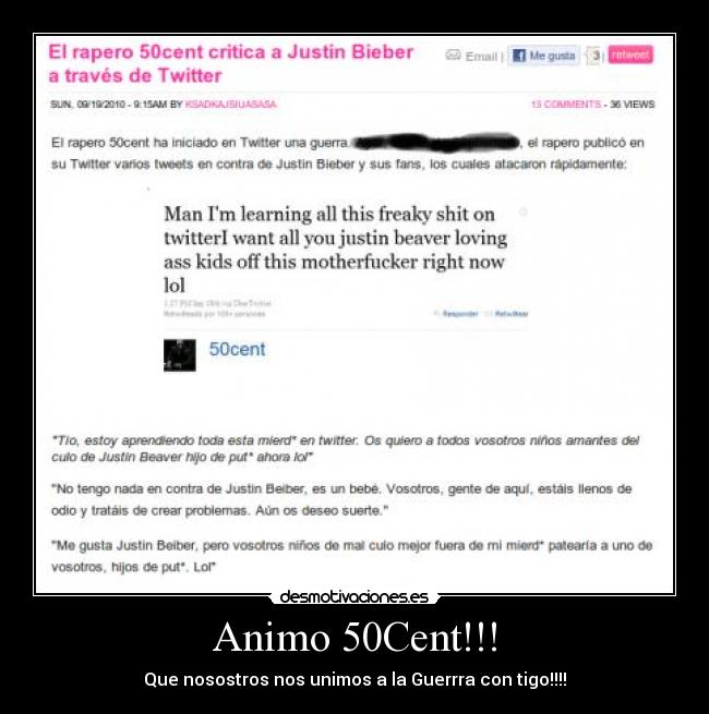 Animo 50Cent!!! -