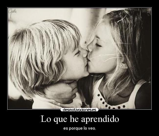 Lo que he aprendido - 