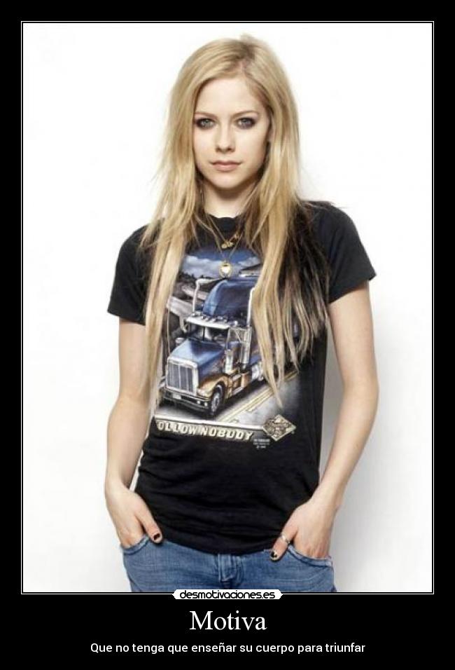 Motiva - Que no tenga que enseñar su cuerpo para triunfar