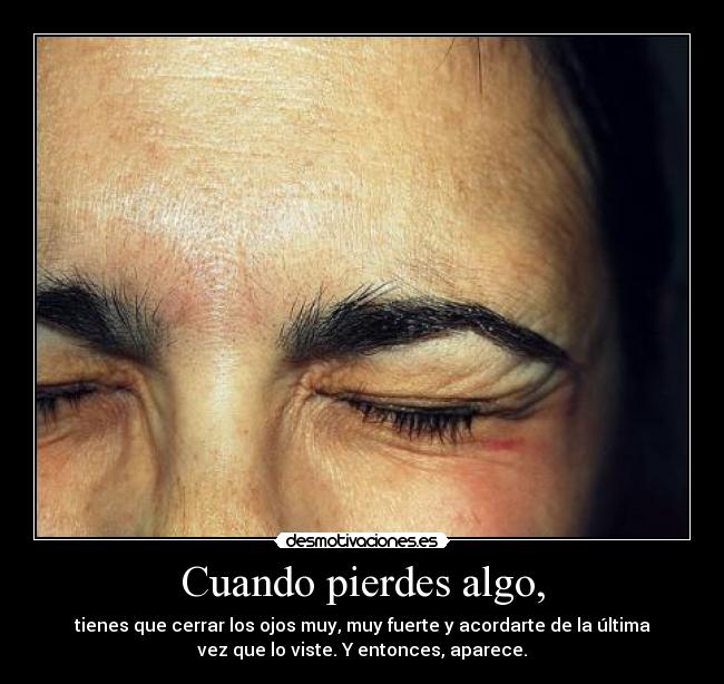 carteles perder ojos cerrar desmotivaciones