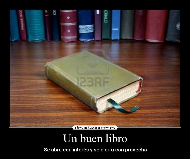 Un buen libro - 