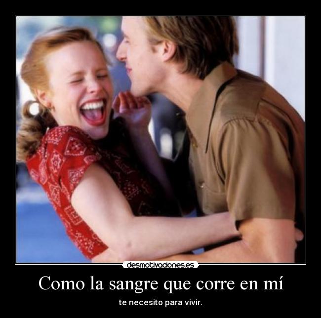 Como la sangre que corre en mí - 