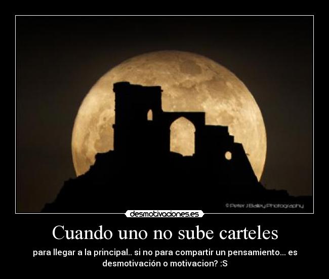 carteles cuando desmotivaciones