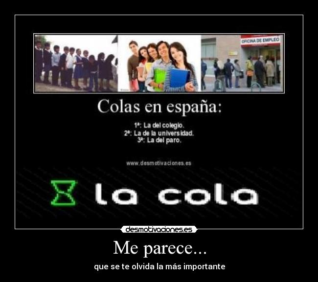 Me parece... -