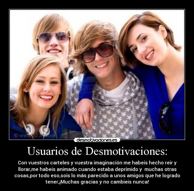 Usuarios de Desmotivaciones: -