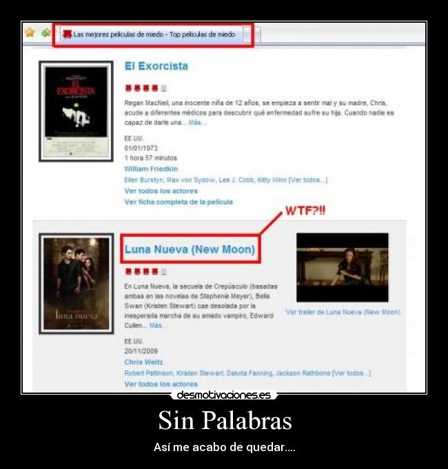 Sin Palabras - Así me acabo de quedar....