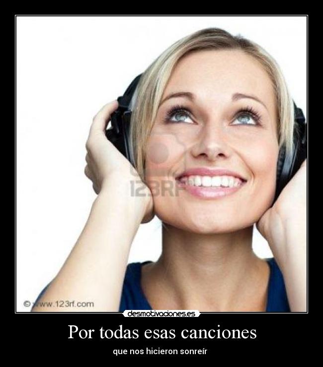 carteles cancion sonrisa desmotivaciones