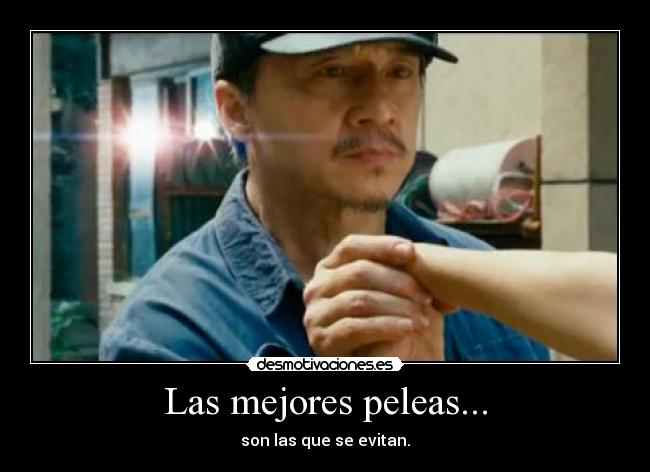 Las mejores peleas... -