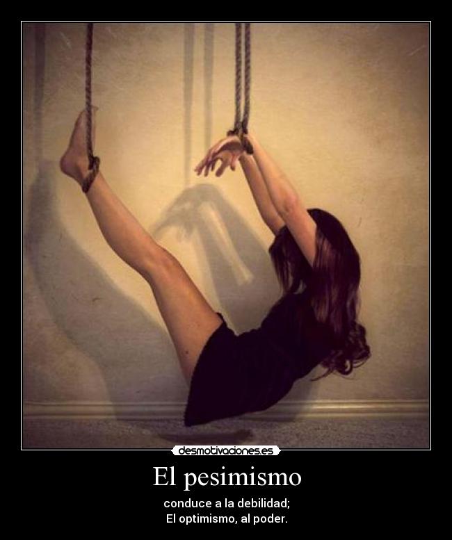El pesimismo - 