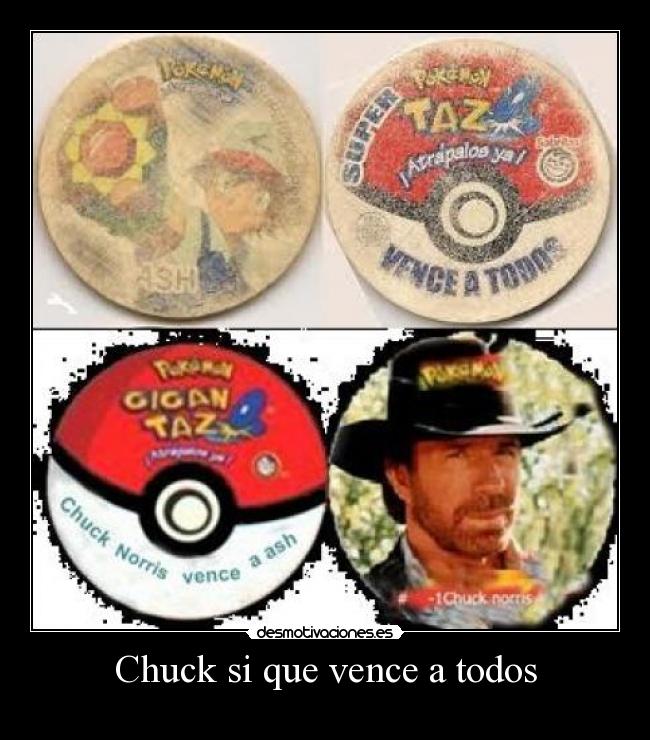 Chuck si que vence a todos -