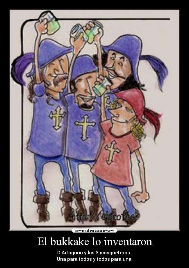 El bukkake lo inventaron -