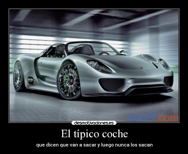 carteles tipico coche desmotivaciones