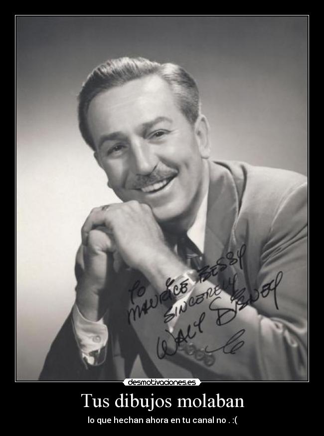 Tus dibujos molaban -