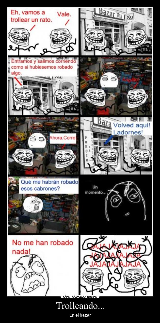 Trolleando... -