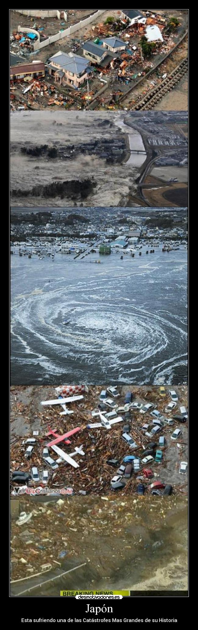 Japón - Esta sufriendo una de las Catástrofes Mas Grandes de su Historia