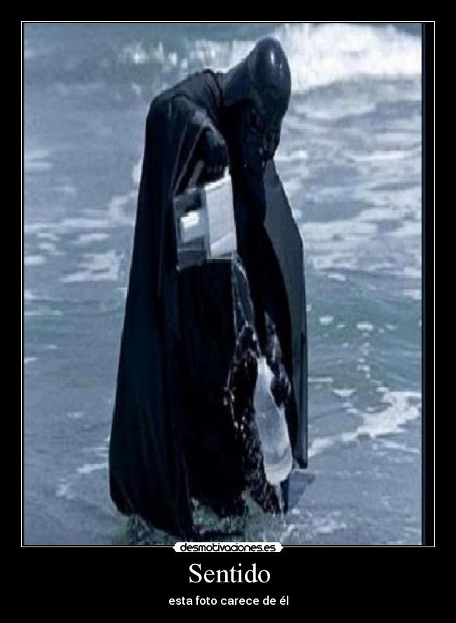 Sentido - esta foto carece de él
