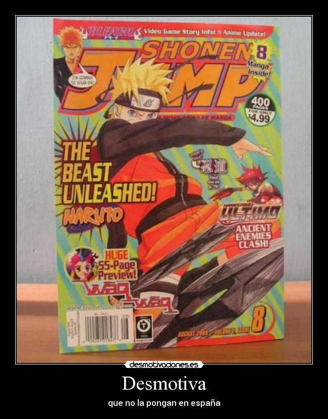 Desmotiva - que no la pongan en españa