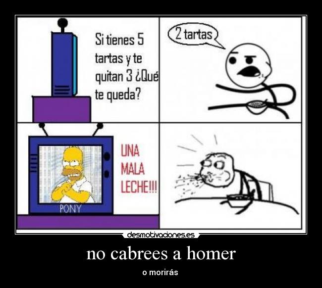 no cabrees a homer - 