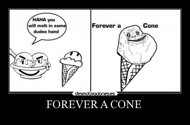 FOREVER A CONE -