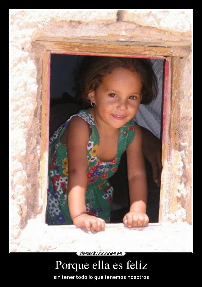 Porque ella es feliz - 