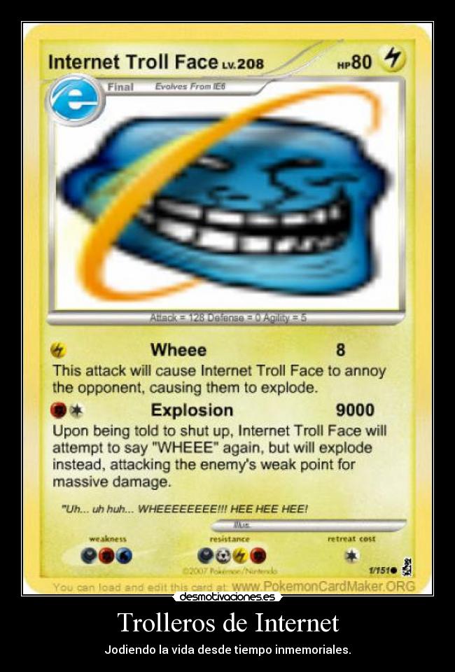 Trolleros de Internet - Jodiendo la vida desde tiempo inmemoriales.