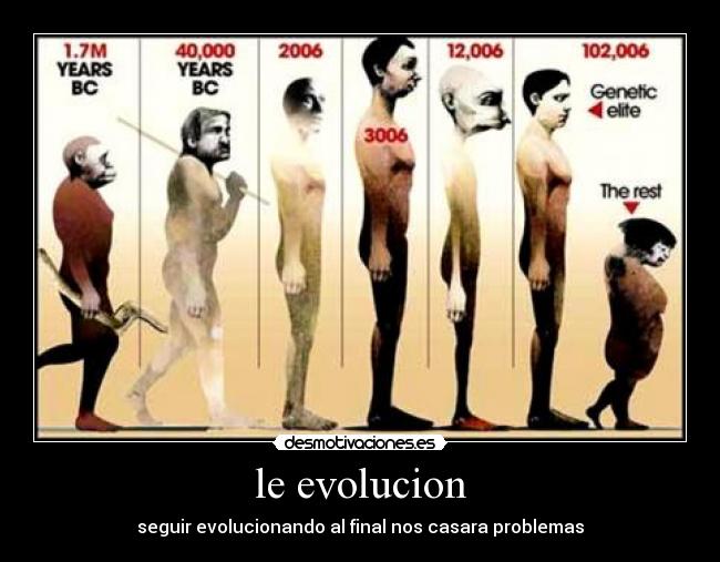 le evolucion -