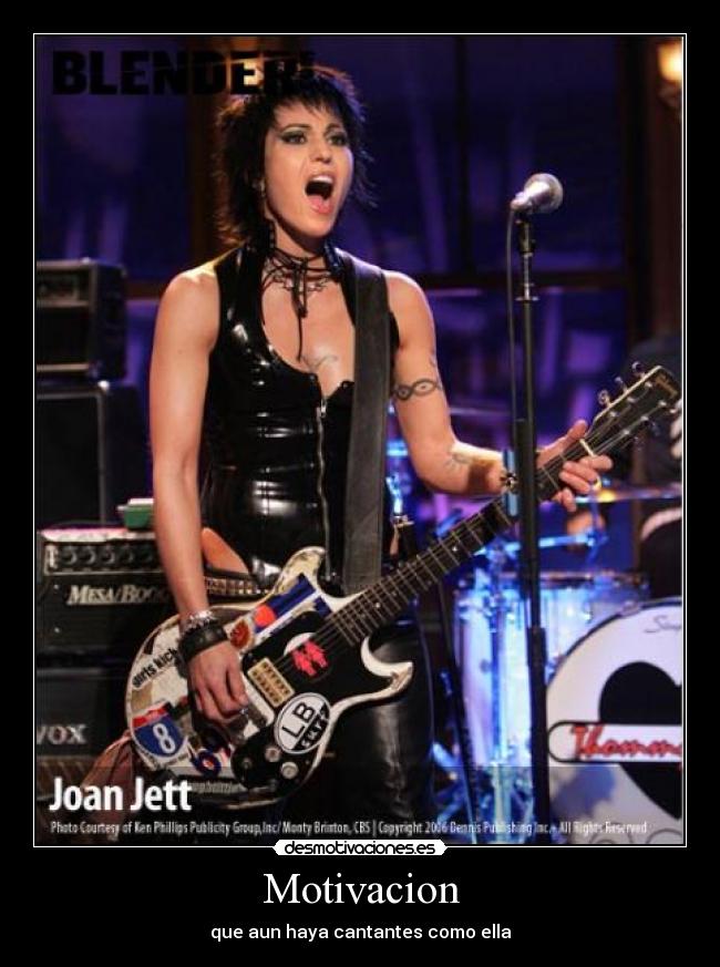 Motivacion - que aun haya cantantes como ella