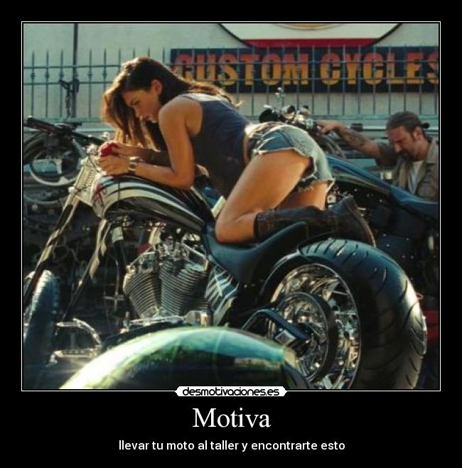 Motiva - llevar tu moto al taller y encontrarte esto