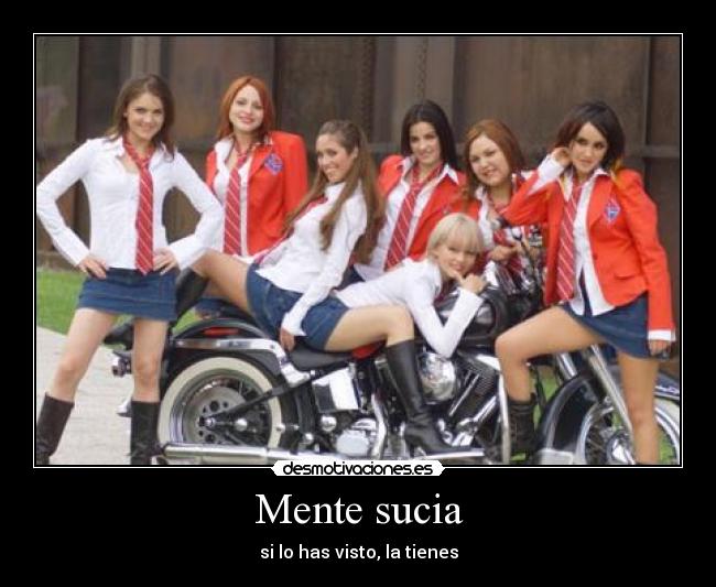 Mente sucia - si lo has visto, la tienes