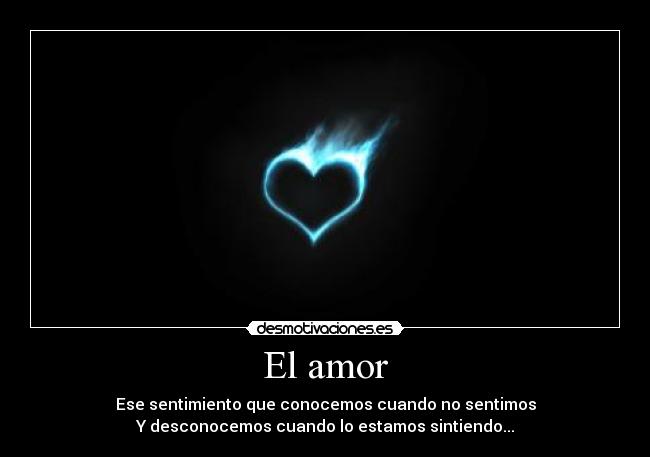 El amor - 