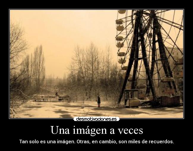 Una imágen a veces -