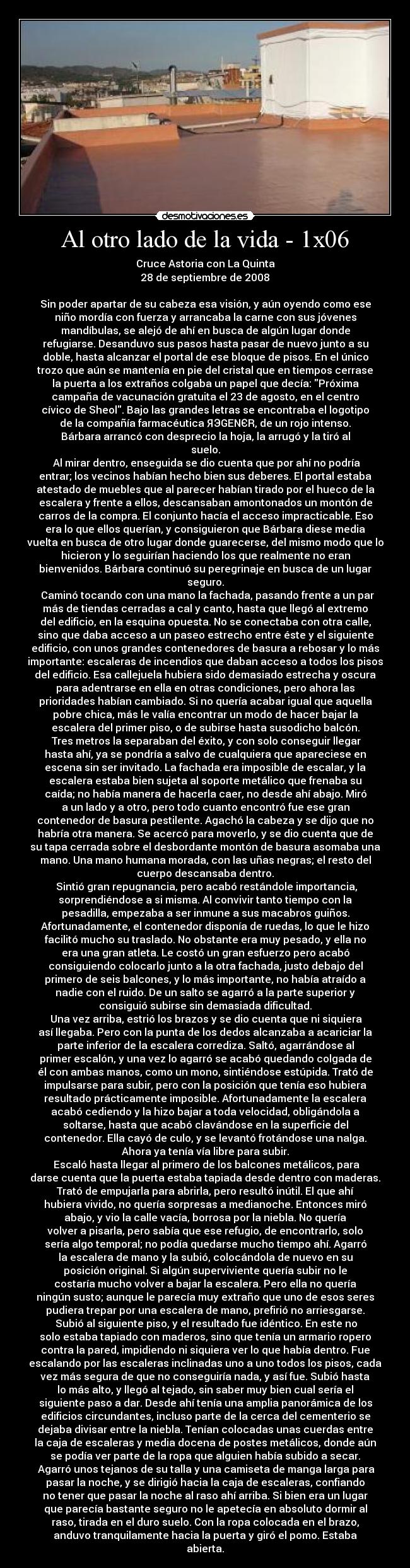 Al otro lado de la vida - 1x06 -