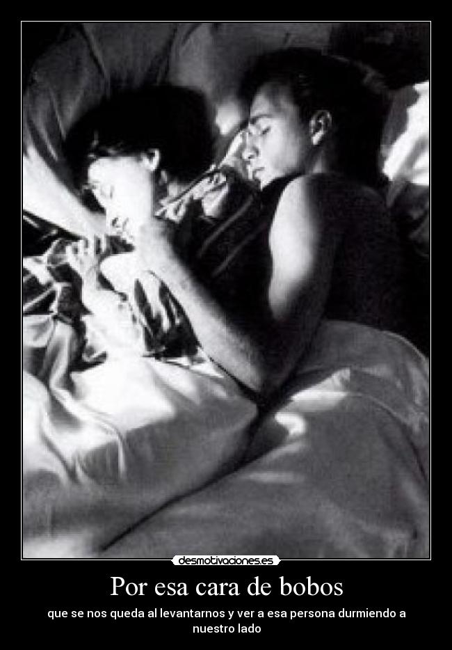 Por esa cara de bobos - 