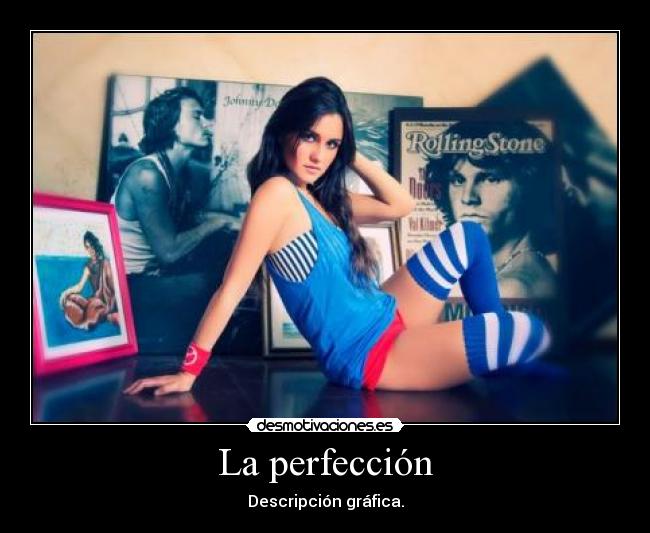 La perfección - Descripción gráfica.