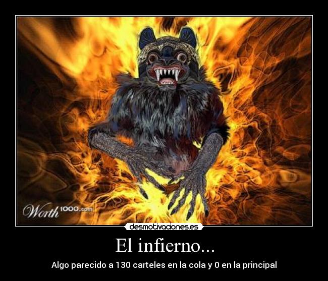 El infierno... - 