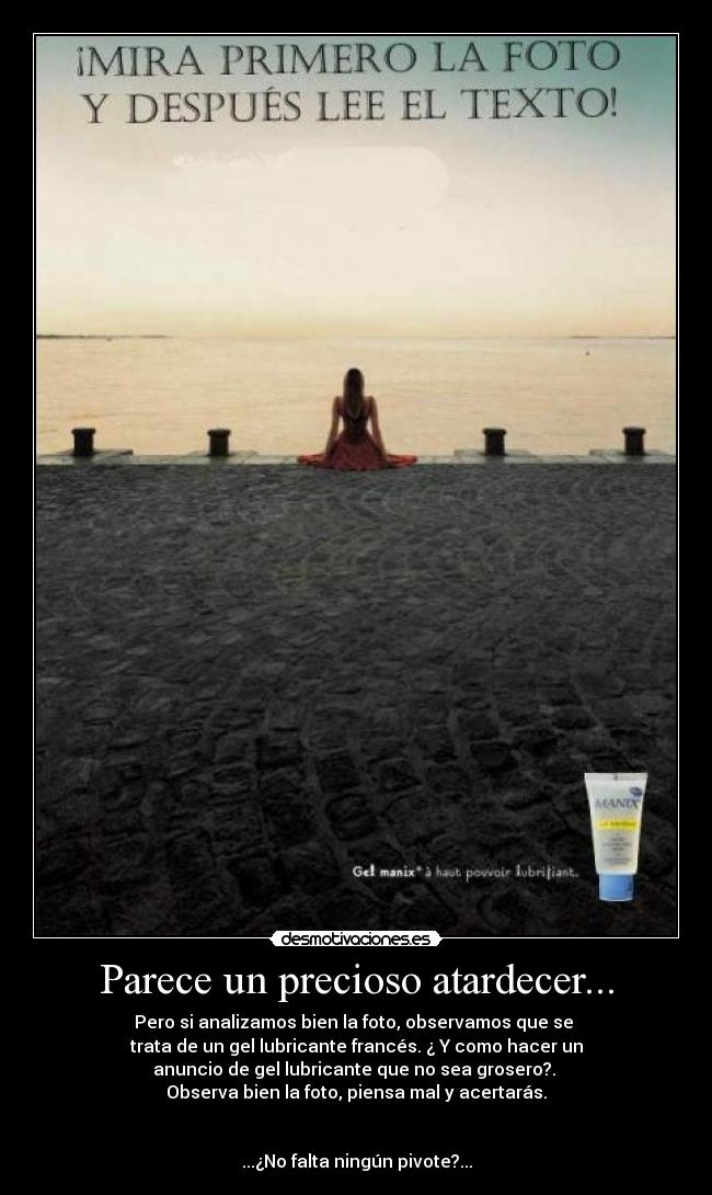 Parece un precioso atardecer... - 