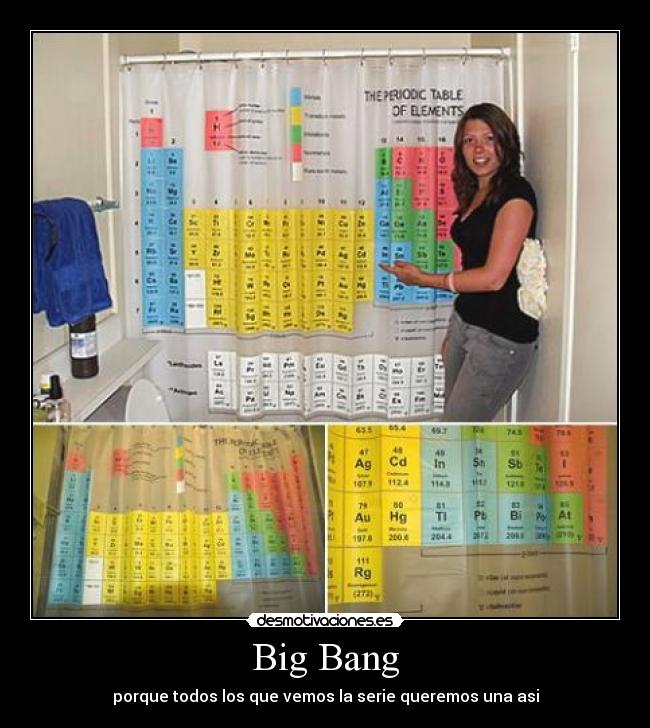 carteles big bang desmotivaciones